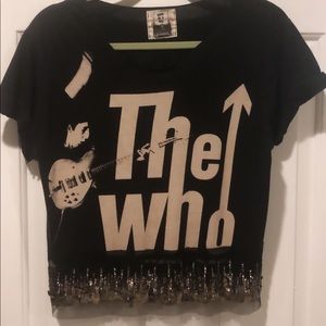Vintage The Who embroidered tee